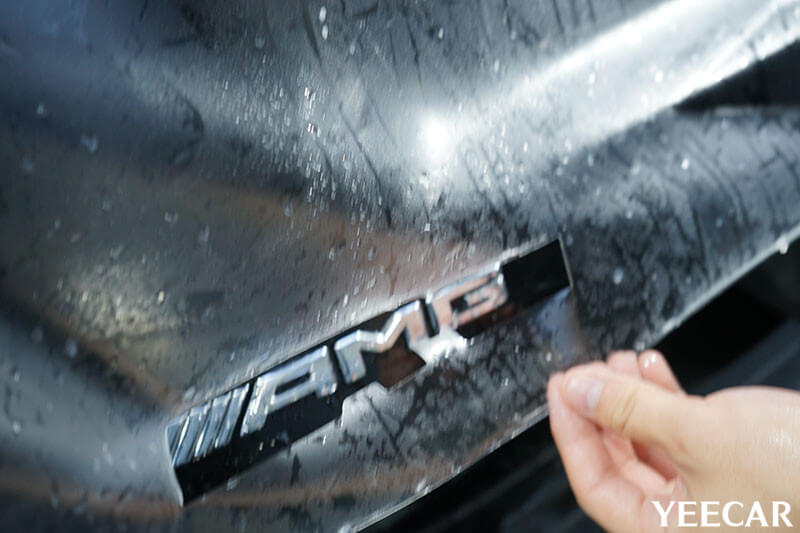 奔驰AMG A35施工漆面保护膜过程展示（图八  专车专用）