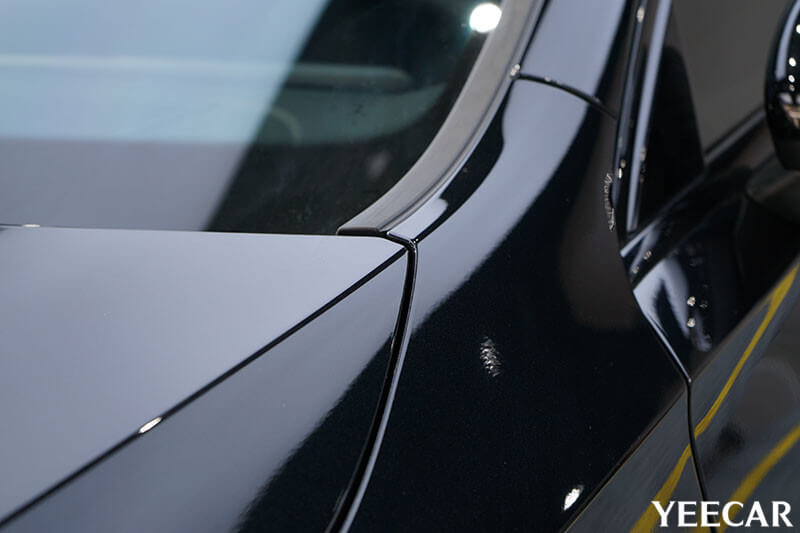 奔驰AMG A35施工YEECAR漆面保护膜效果展示（图一）