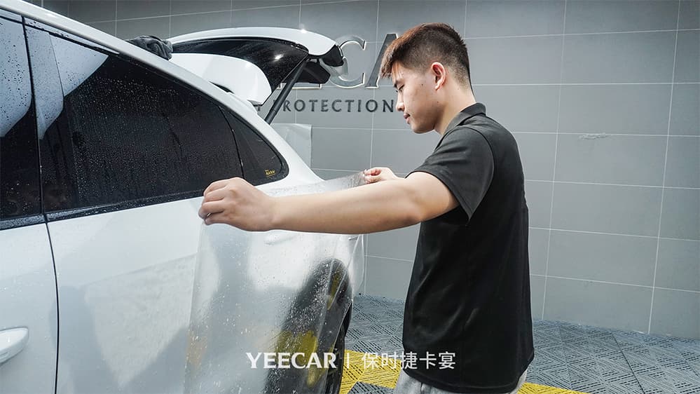 施工YEECAR隐形车衣过程及效果展示（图七）