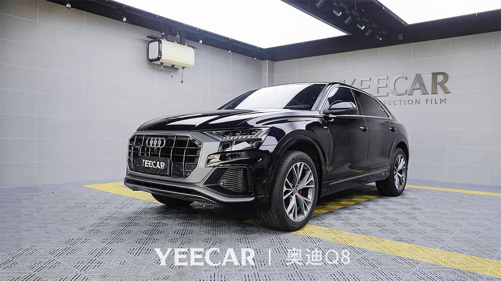 YEECAR汽车贴膜侧脸展示