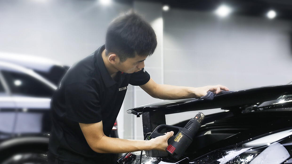 特斯拉Model Y 施工YEECAR隐形车衣案例
