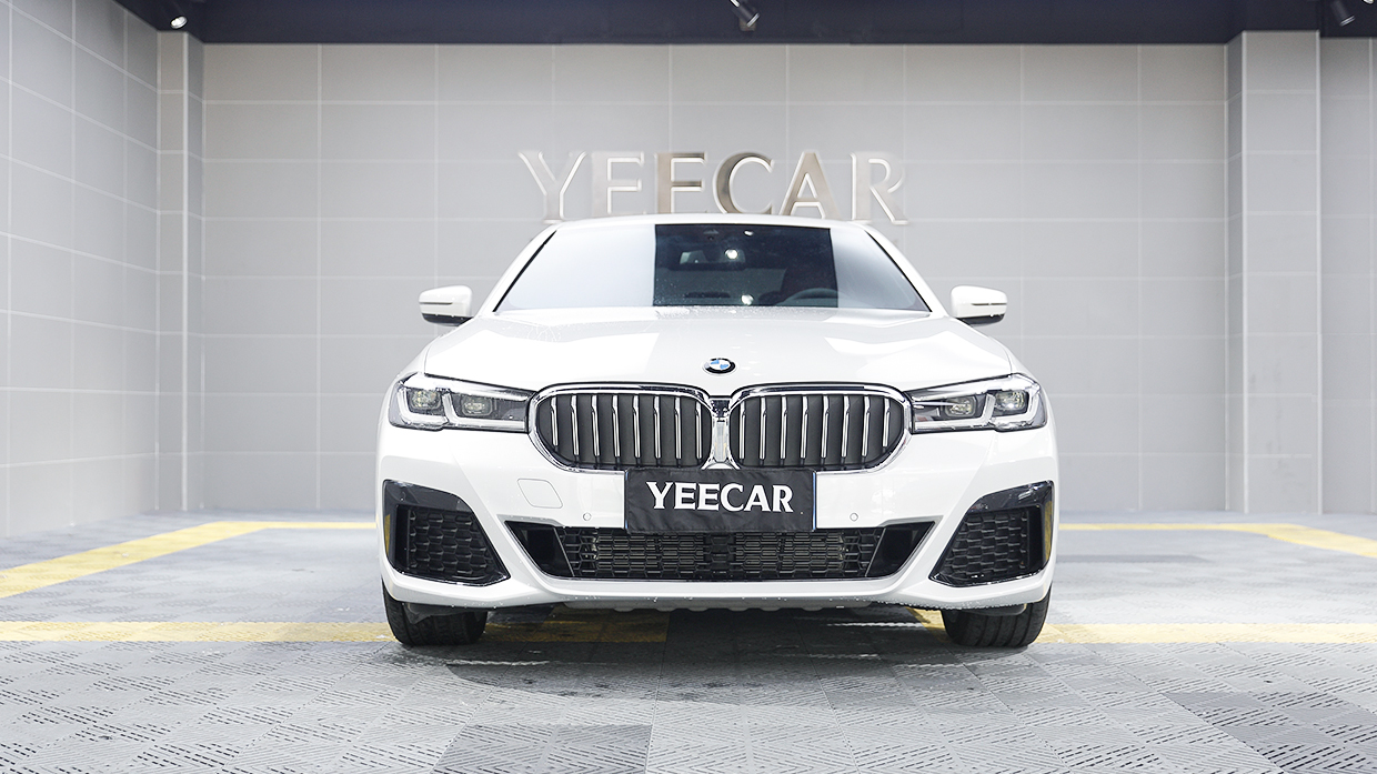 宝马525白色 施工YEECAR漆面保护膜案例
