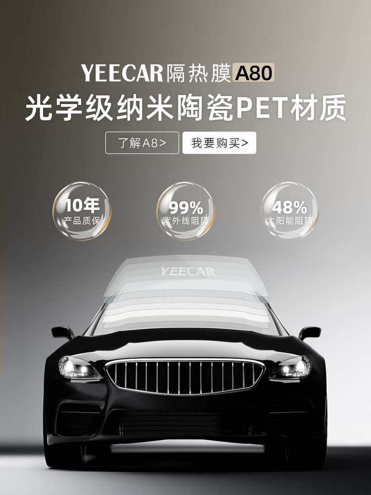 A80光学级纳米陶瓷PET材质