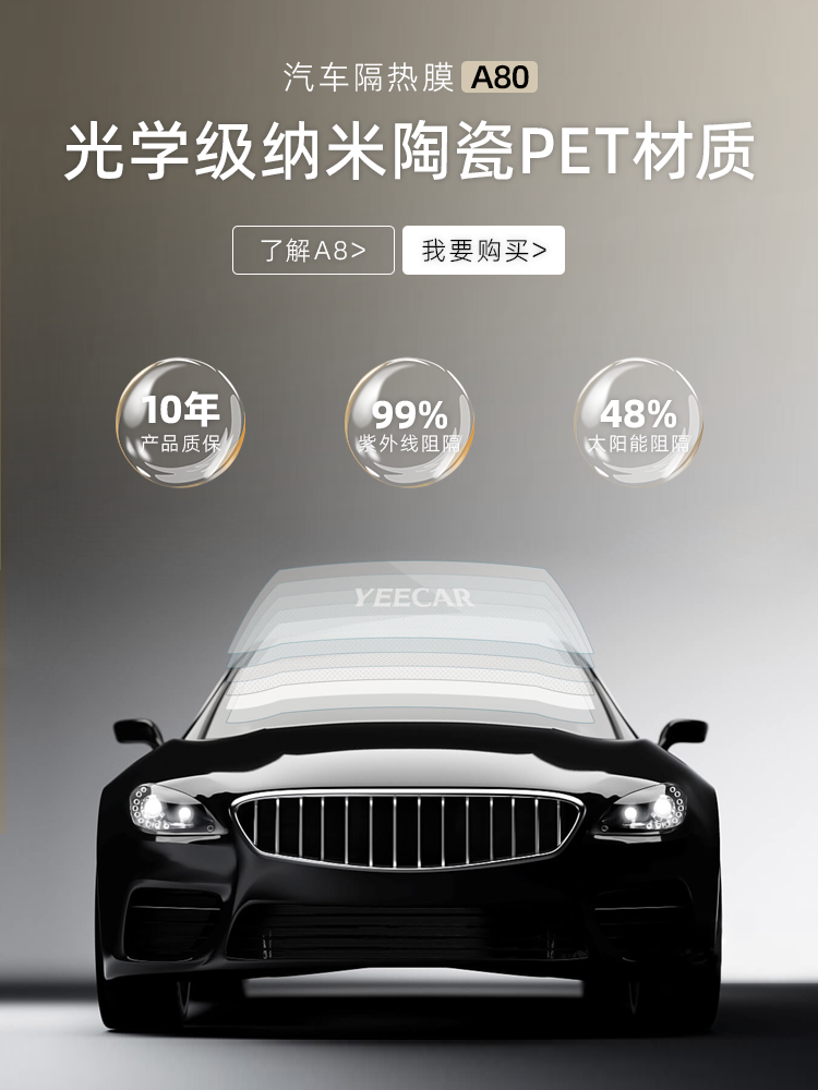 A80光学级纳米陶瓷PET材质